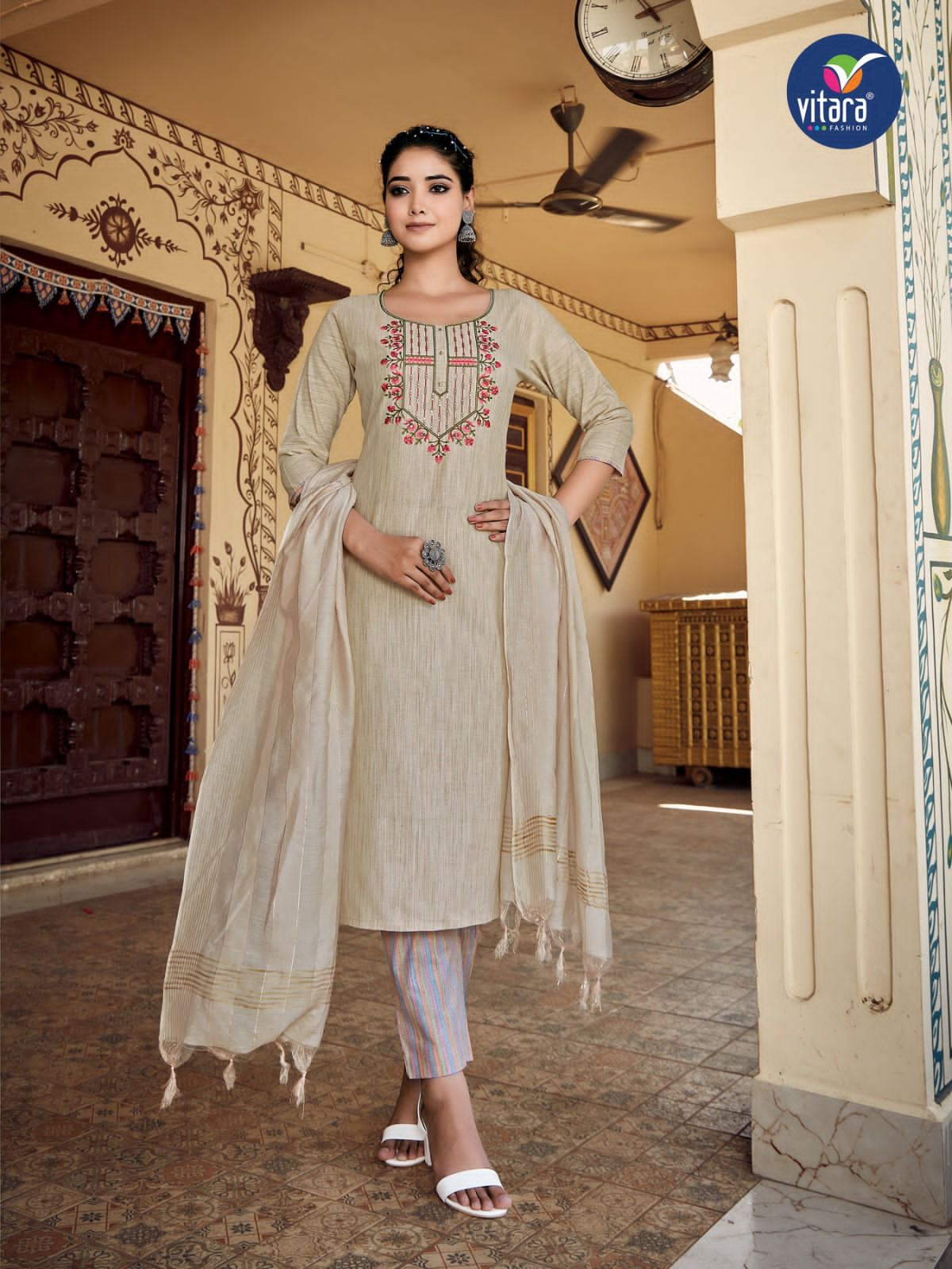 Majento By Vitara Readymade Salwar Suits Catalog